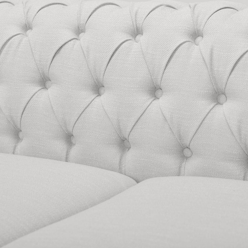 Chesterfield Style 3 Seater Sofa With Deep Button Tufting by HouseOfZazla