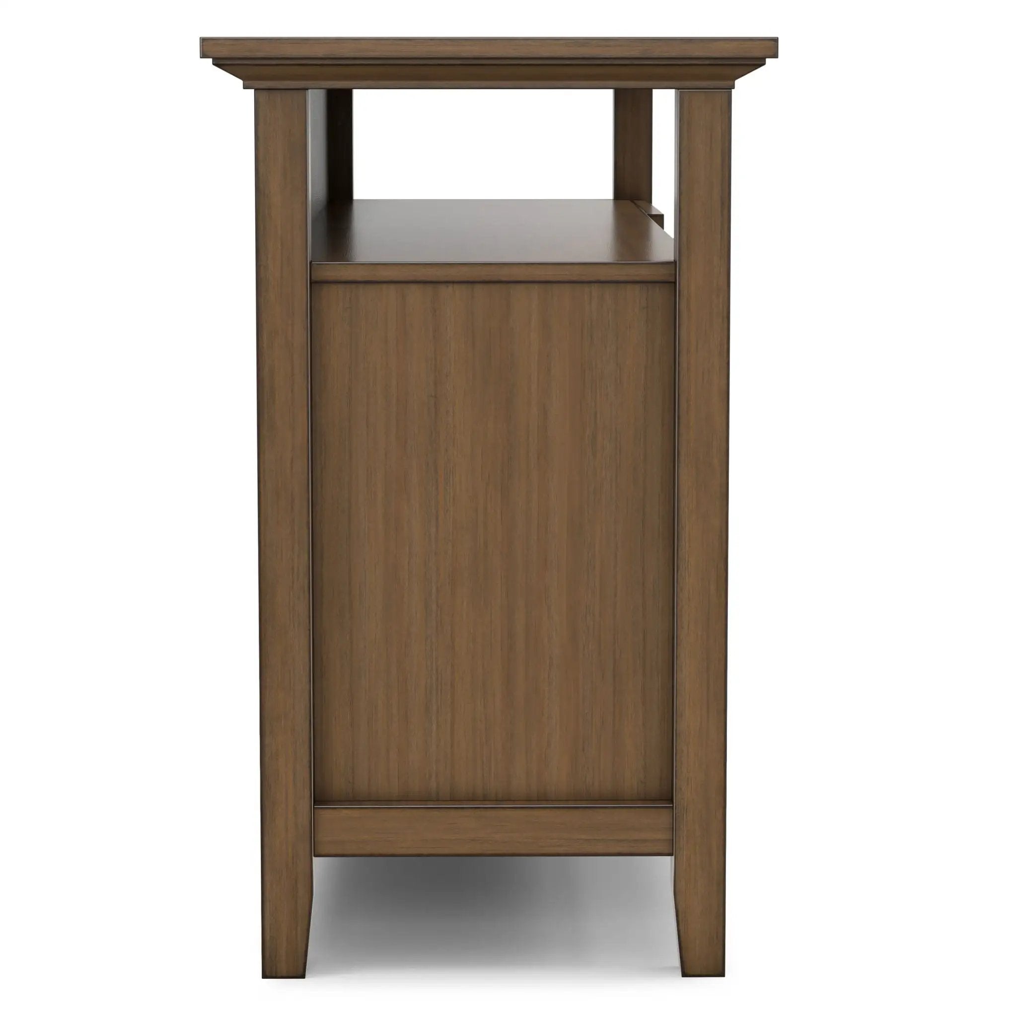 Redmond - Tall TV Media Stand - Rustic Natural Aged Brown by Unique Piece Furniture