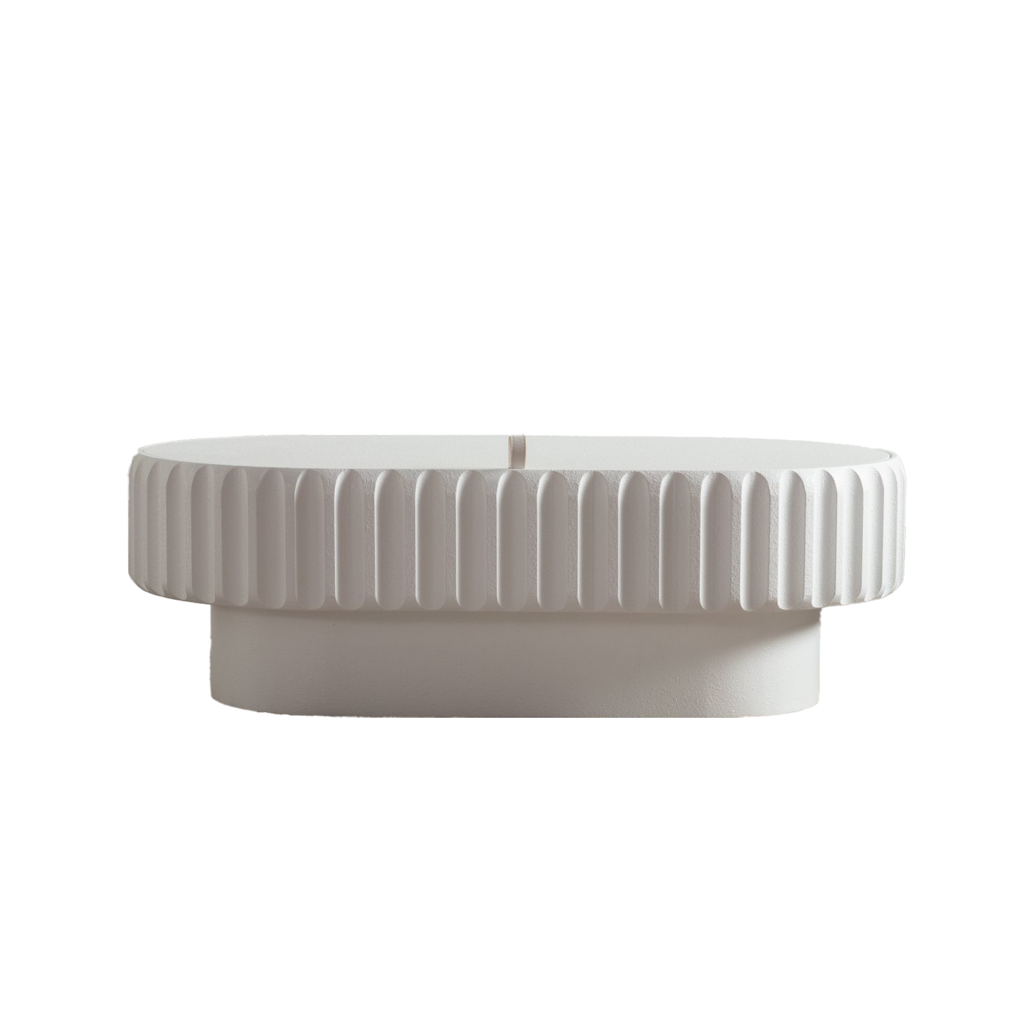 Fluted Storage Table with Lift-Off Lid by HouseOfZazla