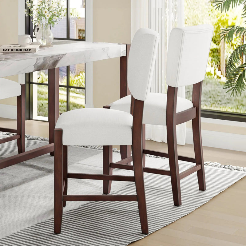 Mid Century Modern Bar Stools Set of 2 by HouseOfZazla