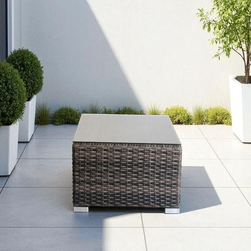 Minnesota - Outdoor Coffee Table Cube Design - Multicolor by Unique Piece Furniture