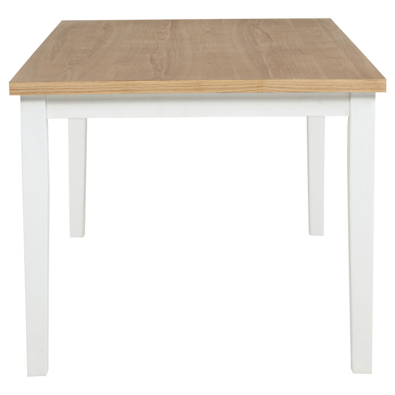 Andrews 7-piece Rectangular Dining Set Light Ash and White by Unique Piece Furniture