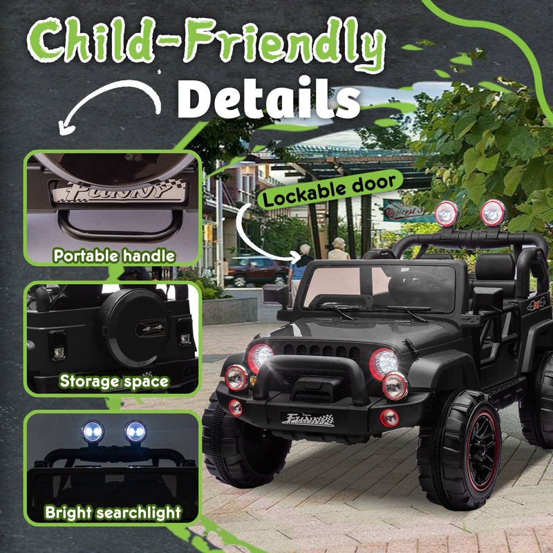 24V Kids Ride-On Electric Car with Parental Control by HouseOfZazla