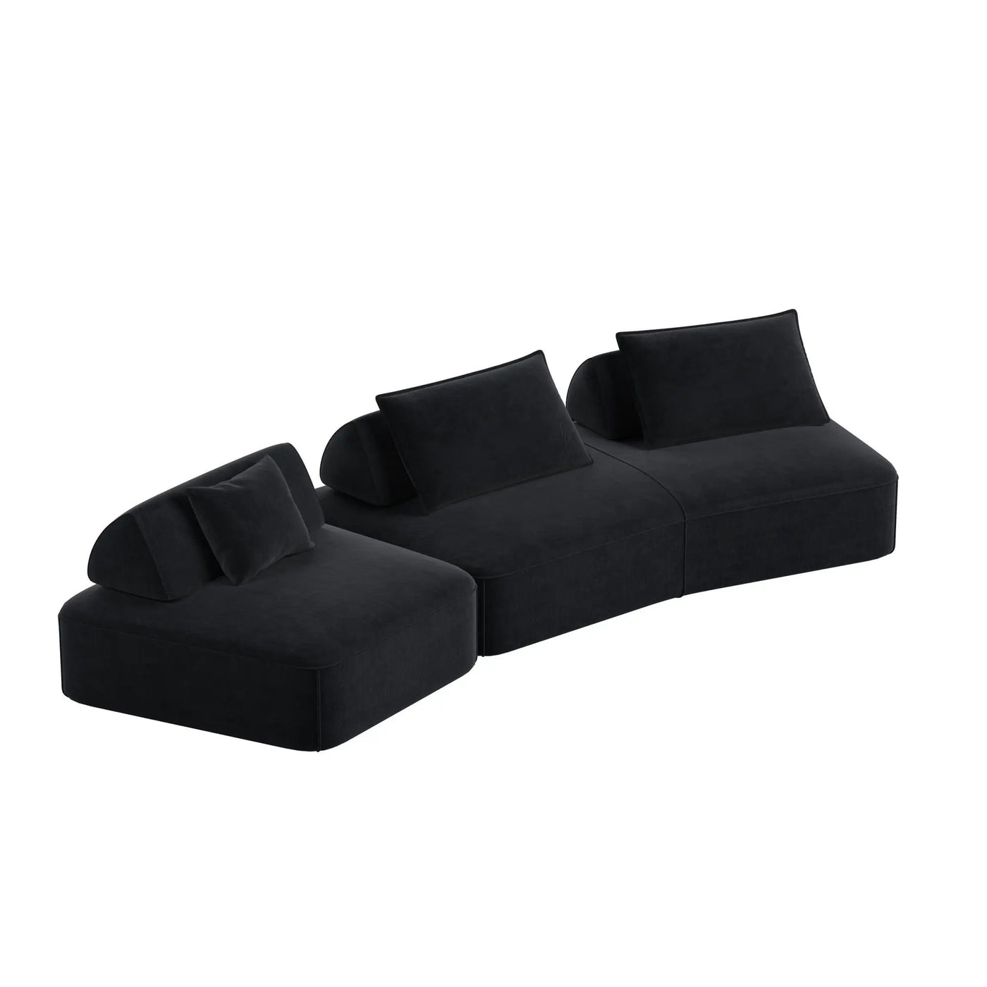 Modern Luxury Oversized Modular Sectional Sofa Set by HouseOfZazla