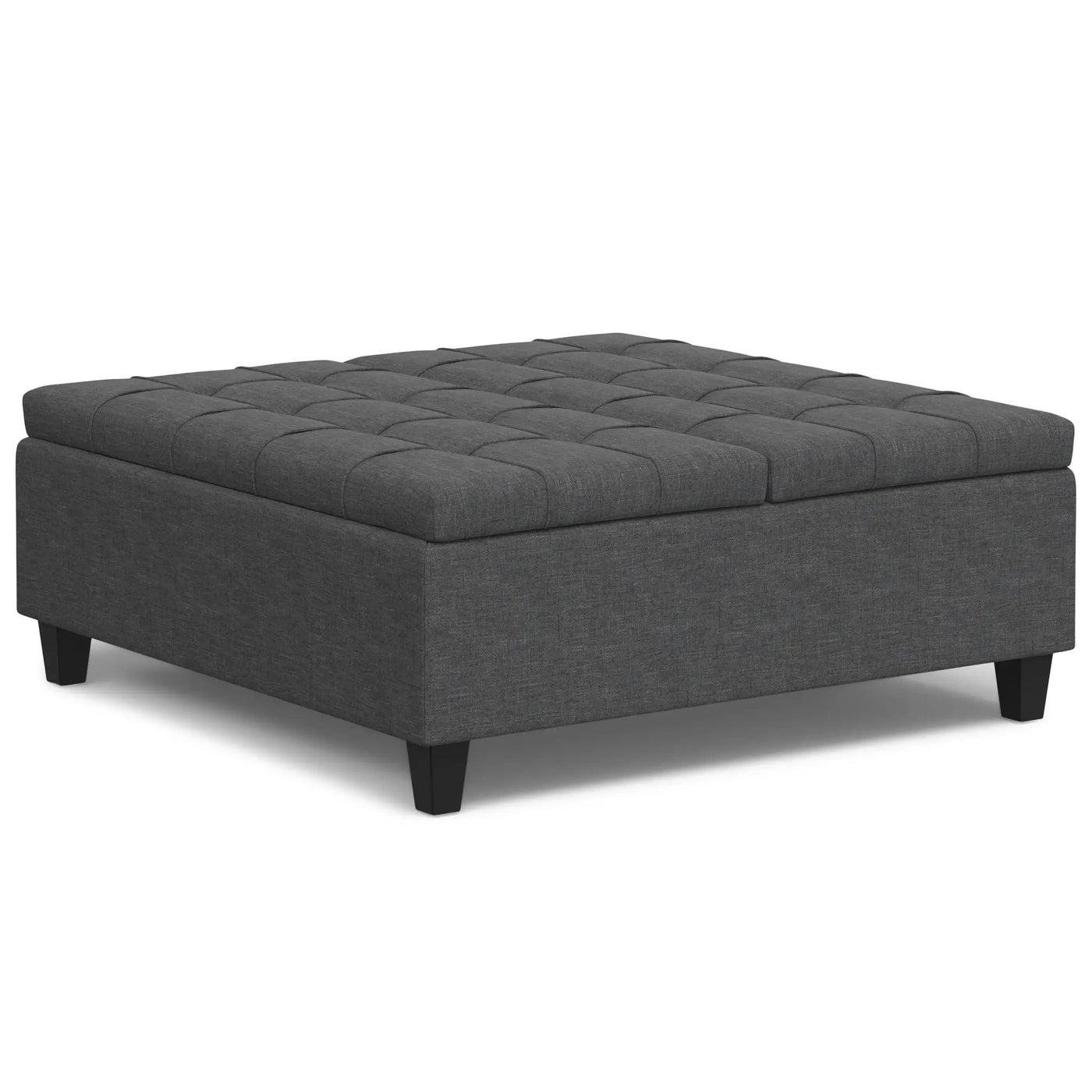 Harrison - Upholstered Coffee Table Storage Ottoman by Unique Piece Furniture