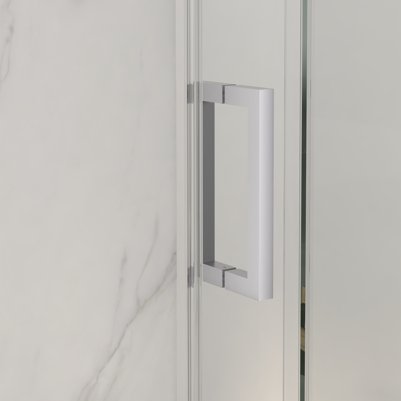 Frameless Sliding Shower Door - 56-60"W x 72"H, photo 5 of 10