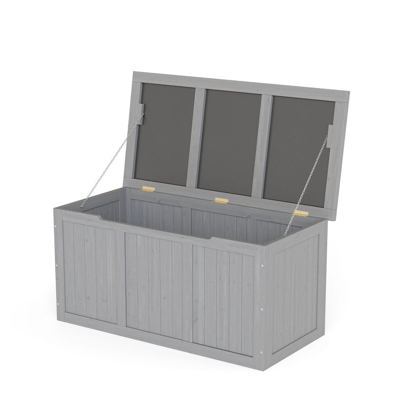 Outdoor Deck Box, Storage With Seat & Table Top by HouseOfZazla
