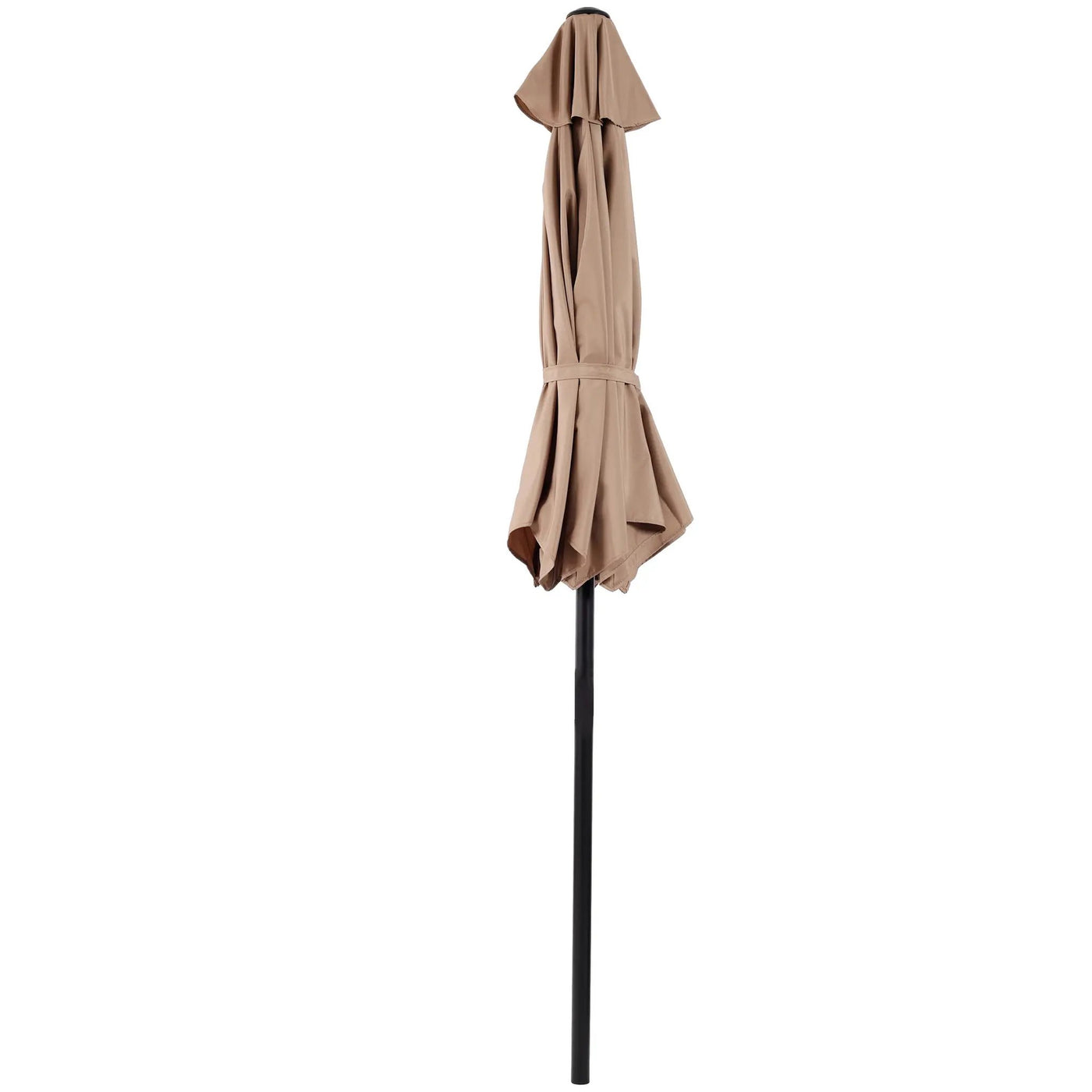 10FT Patio Umbrella with Push Button Tilt and Crank Mechanism by HouseOfZazla