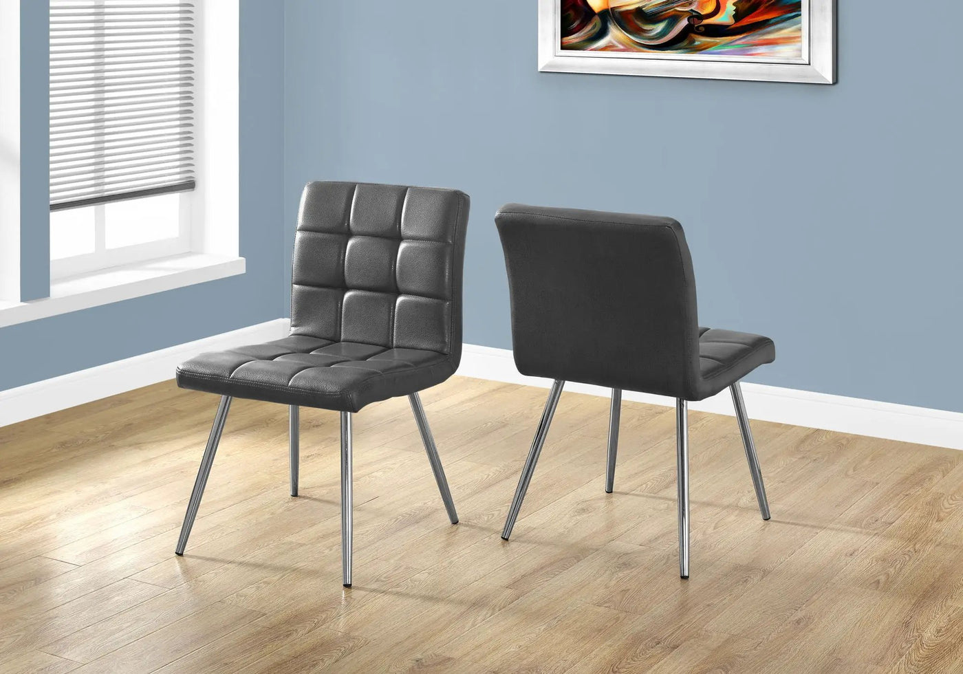 Side Upholstered Dining Chair Set of 2 for Dining Room by HouseOfZazla
