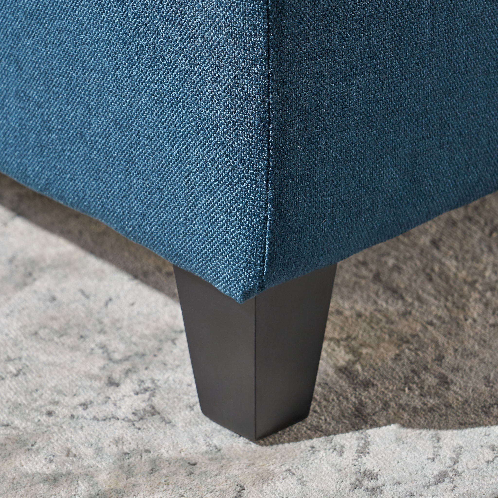 Upholstered Storage Ottoman Bench, Foot Rest For Bedroom by HouseOfZazla
