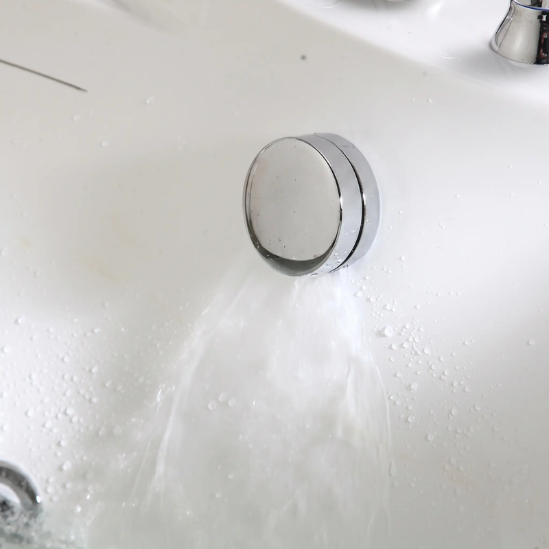 59" Corner Whirlpool Bathtub for 2-Person by HouseOfZazla
