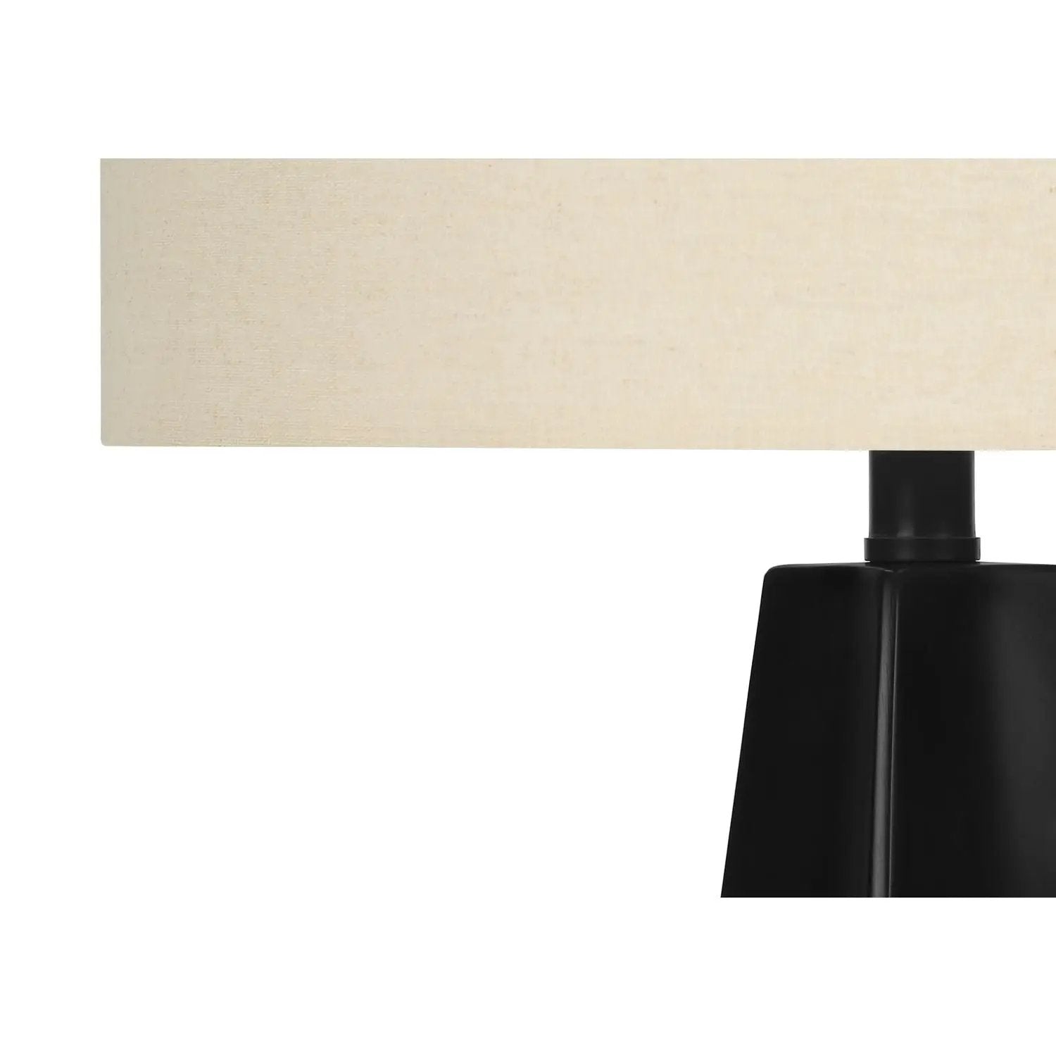 Lighting, Table Lamp, Resin, Modern - Black by Unique Piece Furniture