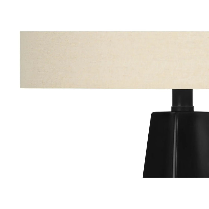 Lighting, Table Lamp, Resin, Modern - Black by Unique Piece Furniture