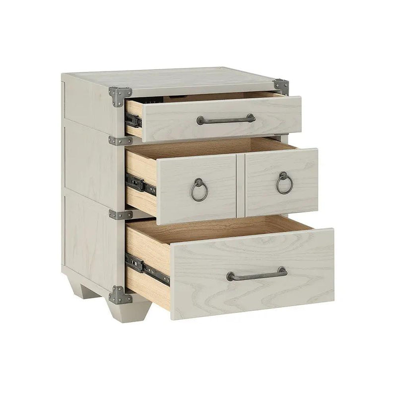Orchest - Nightstand With USB - Gray by Unique Piece Furniture