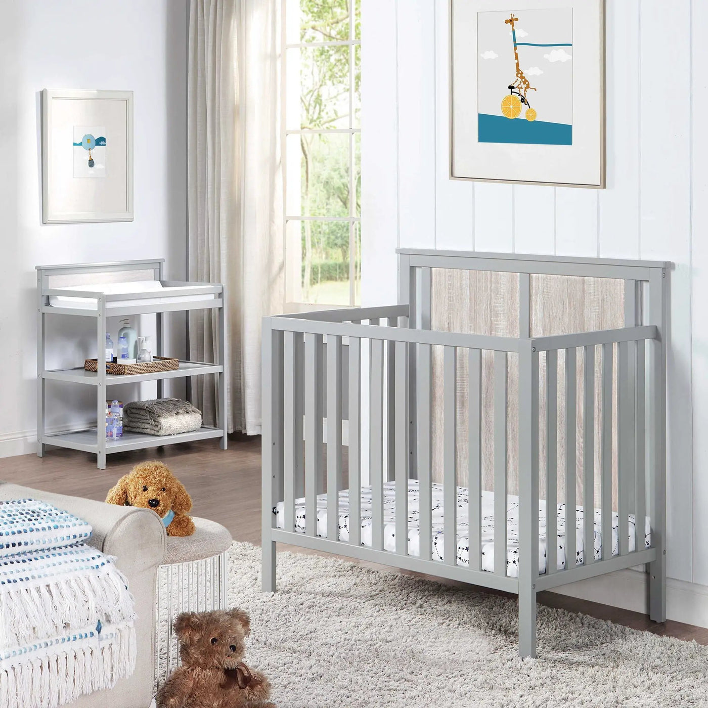 Connelly - Mini Crib With Mattress Pad by Unique Piece Furniture