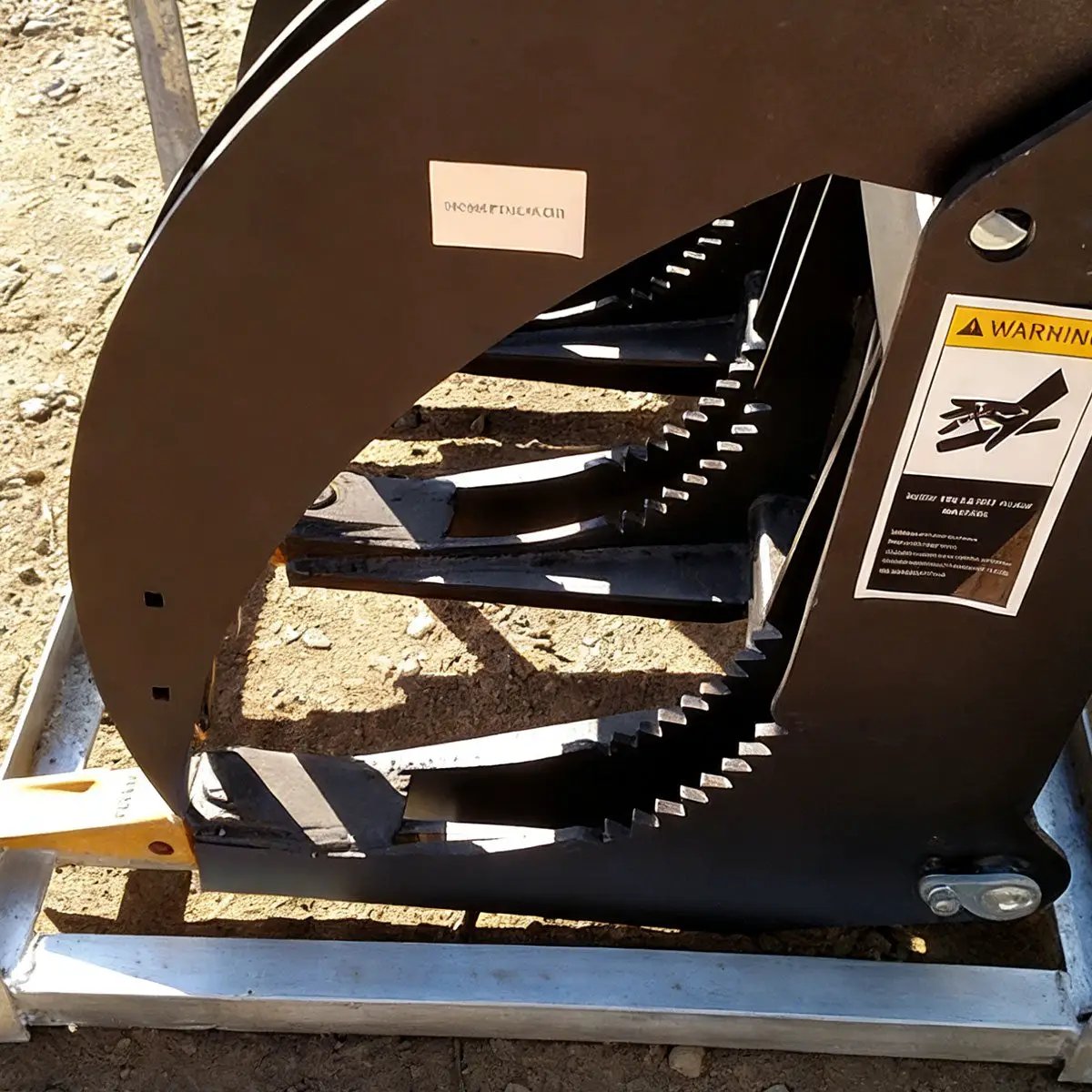 Greatbear 78" Heavy Root Grapple Rake by Chery Industrial