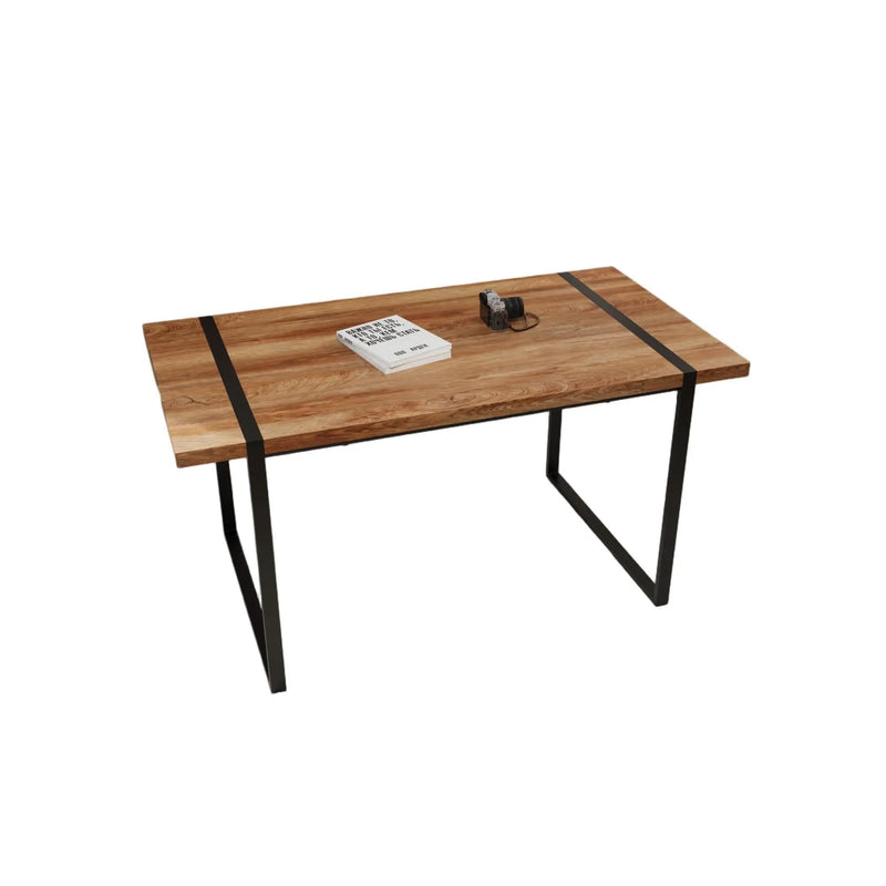 Rectangular Dining Table, 4 - 6 Person Capacity - Wood by HouseOfZazla