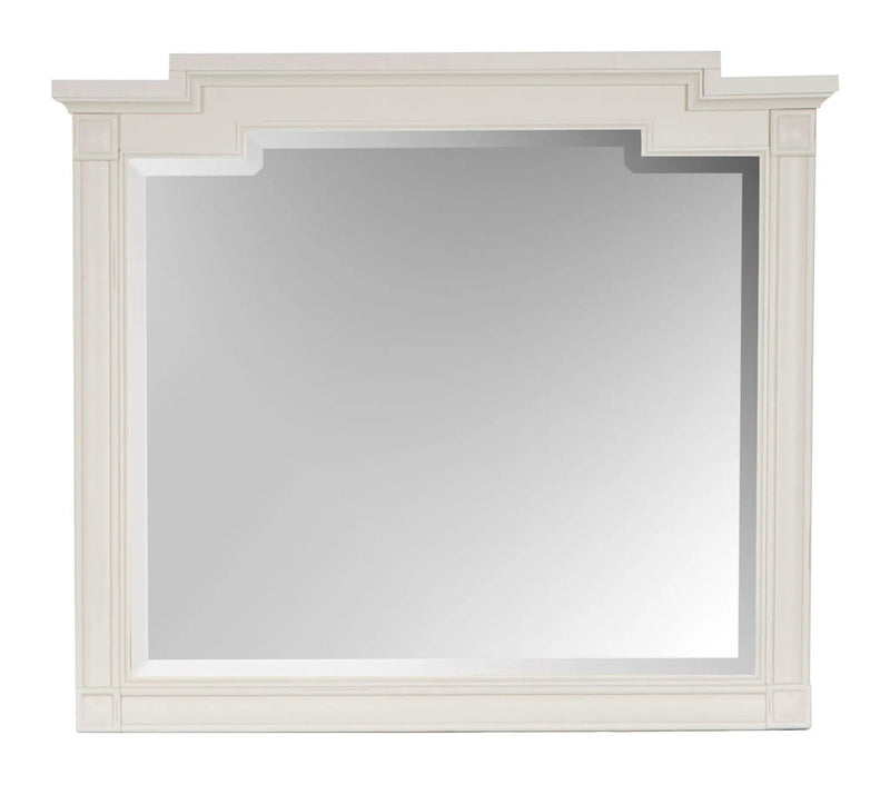 Willowbrook - Landscape Mirror - Egg Shell White With Slight Rub Through by Unique Piece Furniture