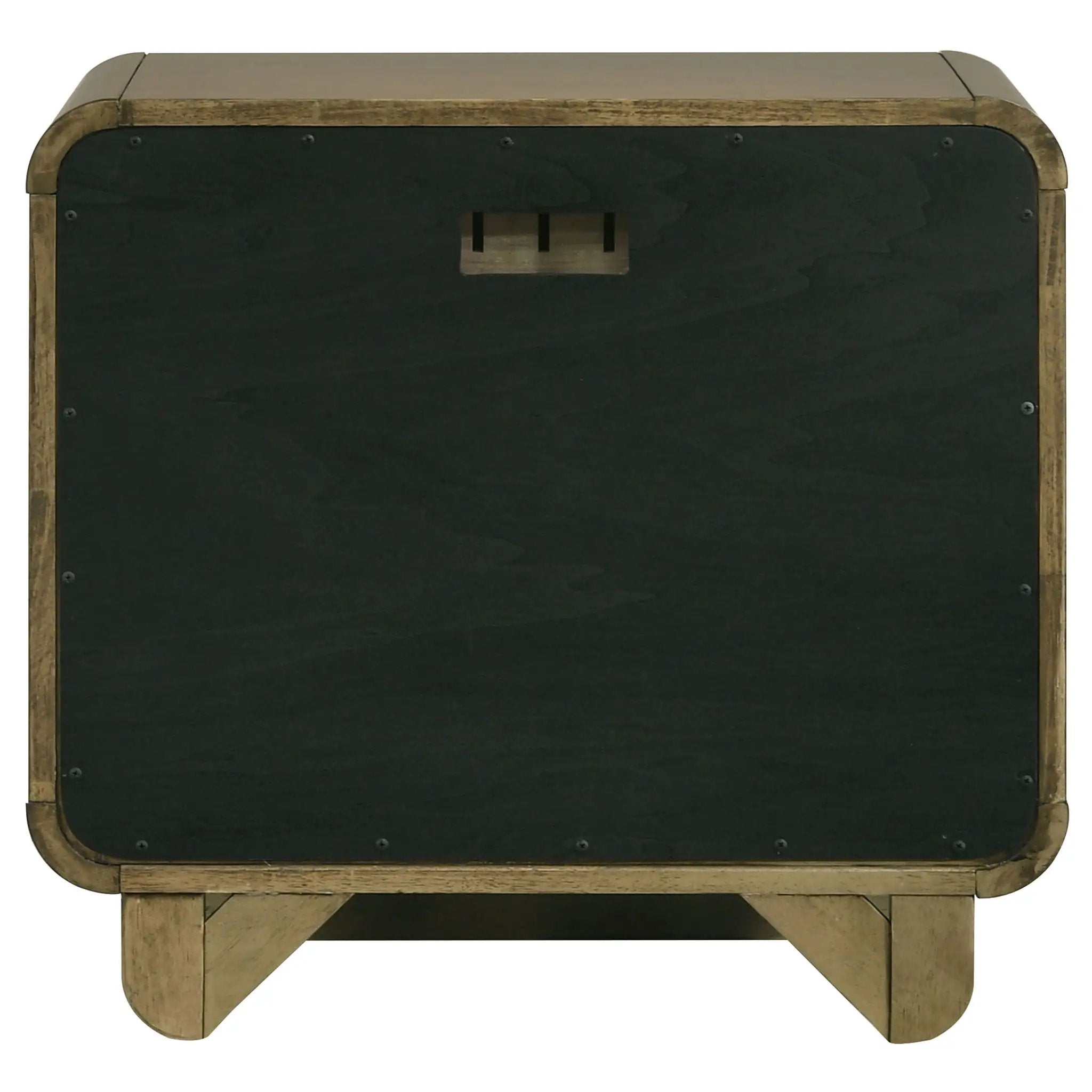 Amsbury 2-drawer Nightstand Bedside Table Nutmeg by Unique Piece Furniture