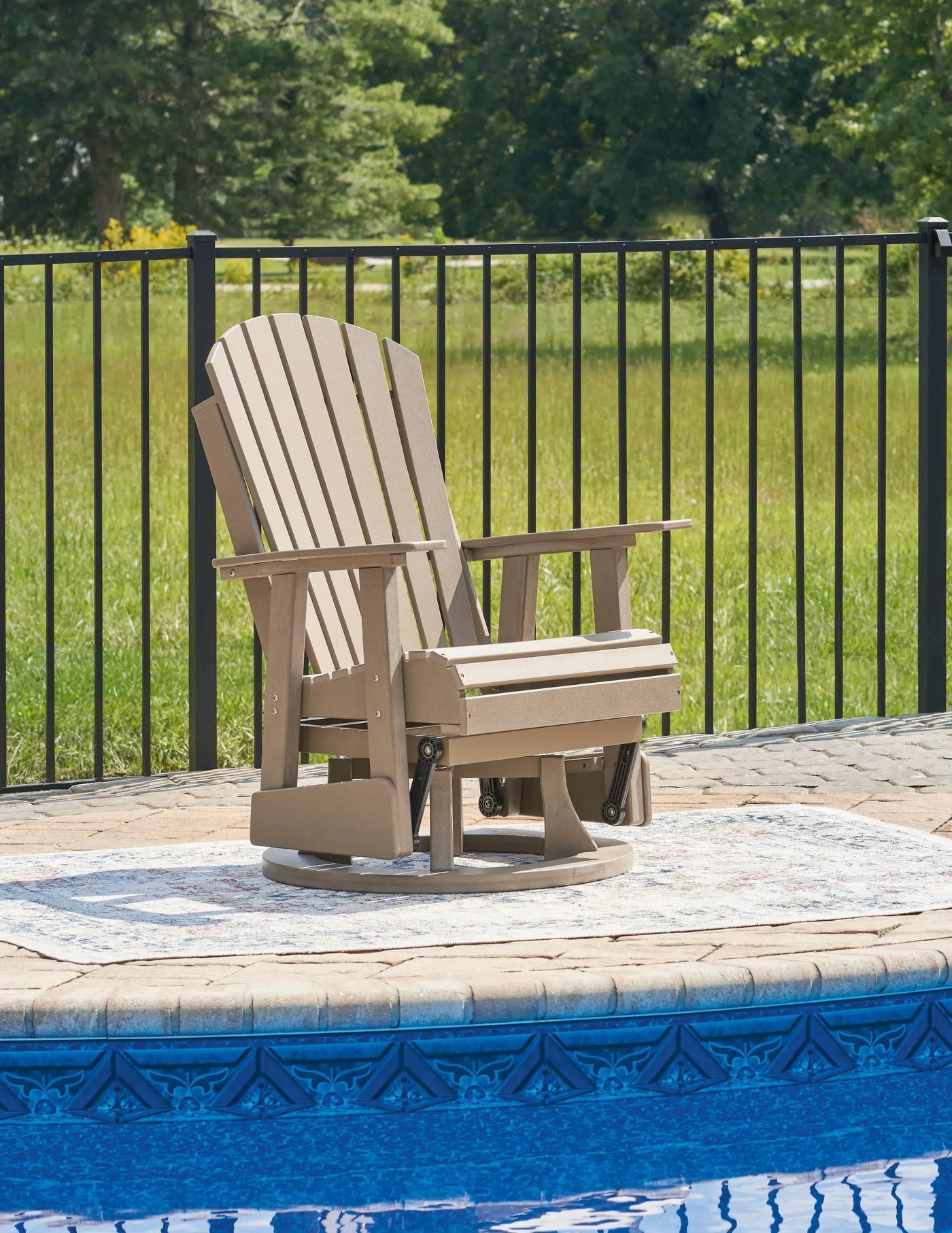 Hyland Wave - Swivel Glider Chair by Unique Piece Furniture