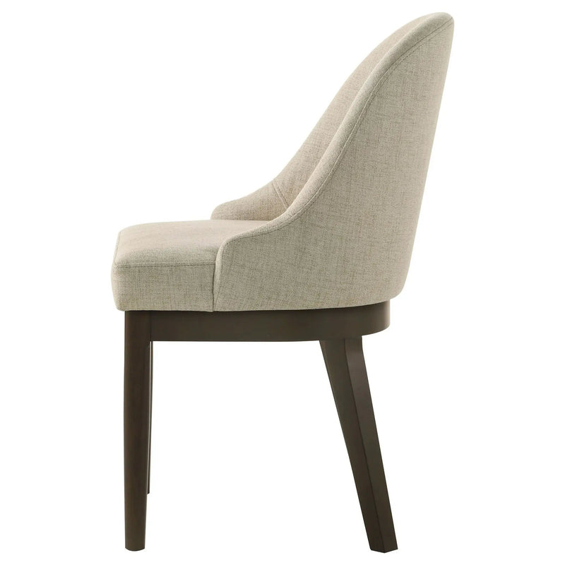 Blakely - Upholstered Dining Side Chair (Set of 2) - Beige by HouseOfZazla