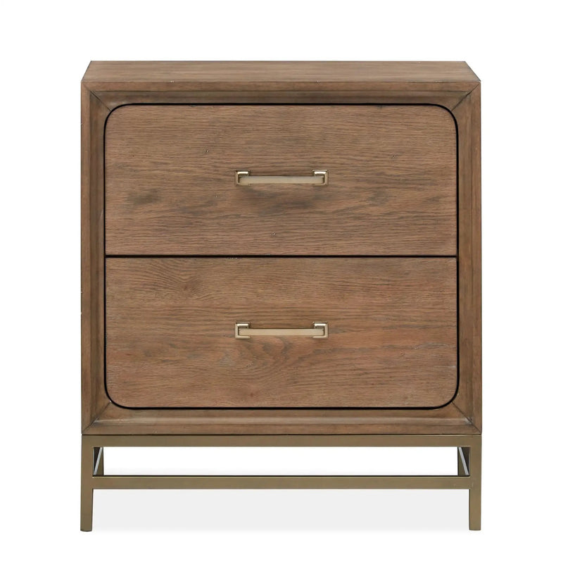 Lindon - Drawer Nightstand - Belgian Wheat by Unique Piece Furniture