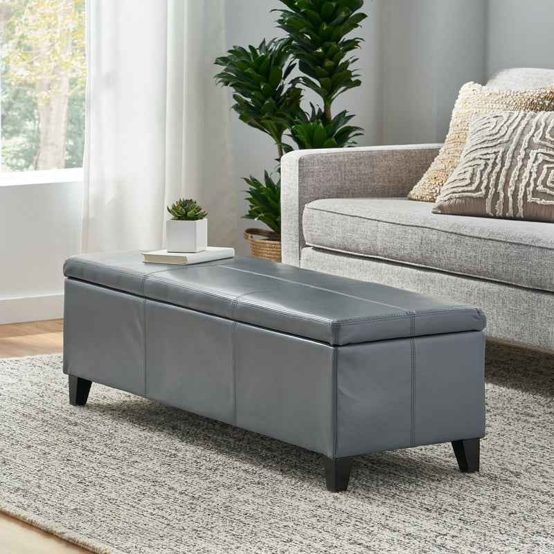 Glouster Contemporary Storage Ottoman by HouseOfZazla