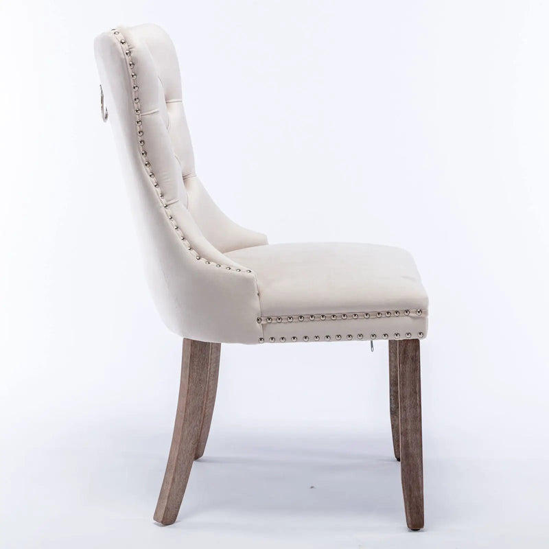 Nikki - High-End Tufted Dining Chair (Set of 2) by Unique Piece Furniture