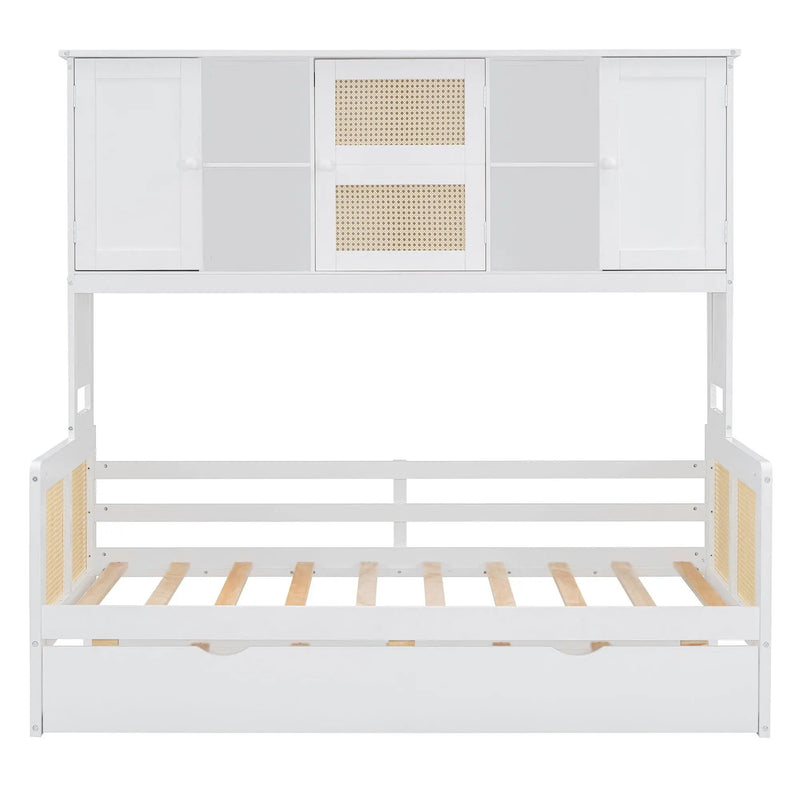 Daybed And All In One Cabinet And Shelf by Unique Piece Furniture