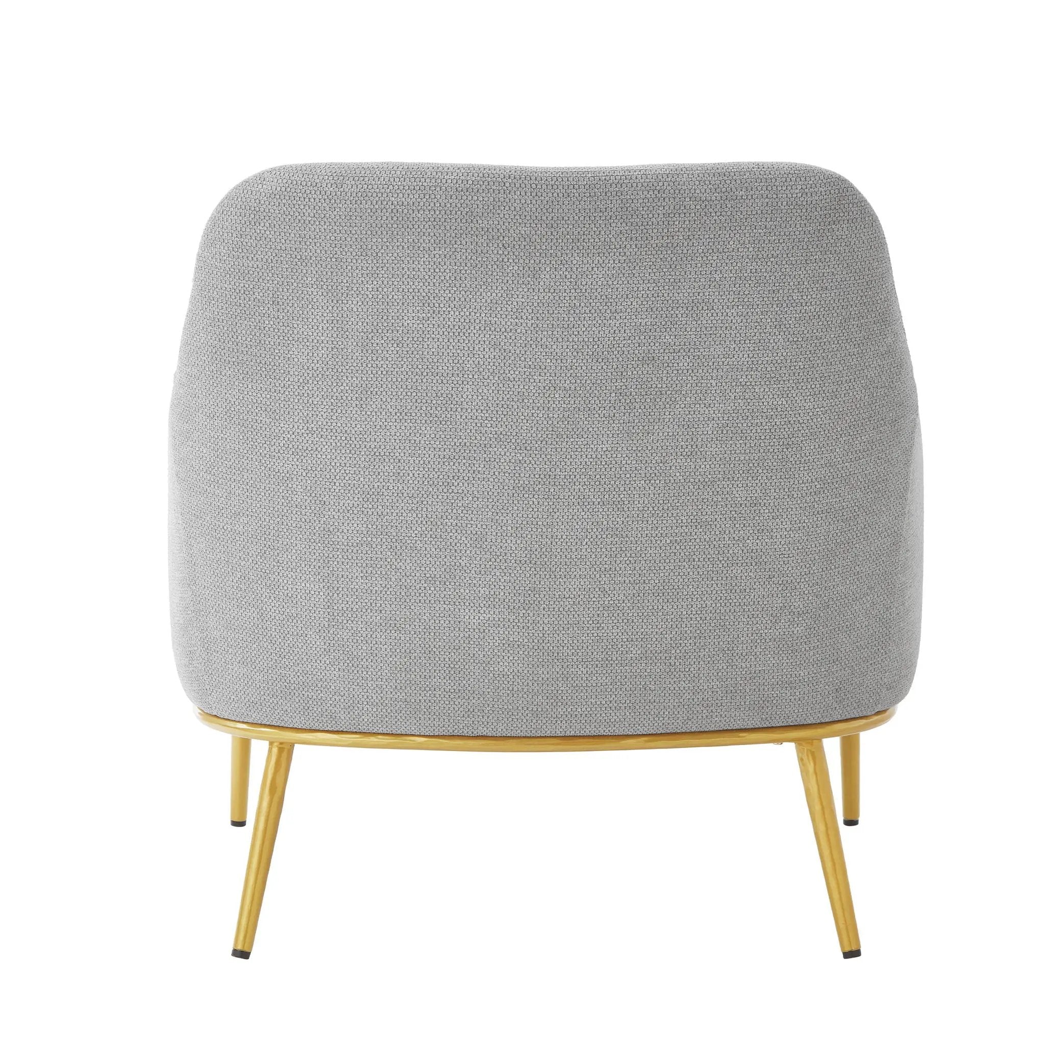 Modern Elegance Accent Chair With Curved Backrest by HouseOfZazla