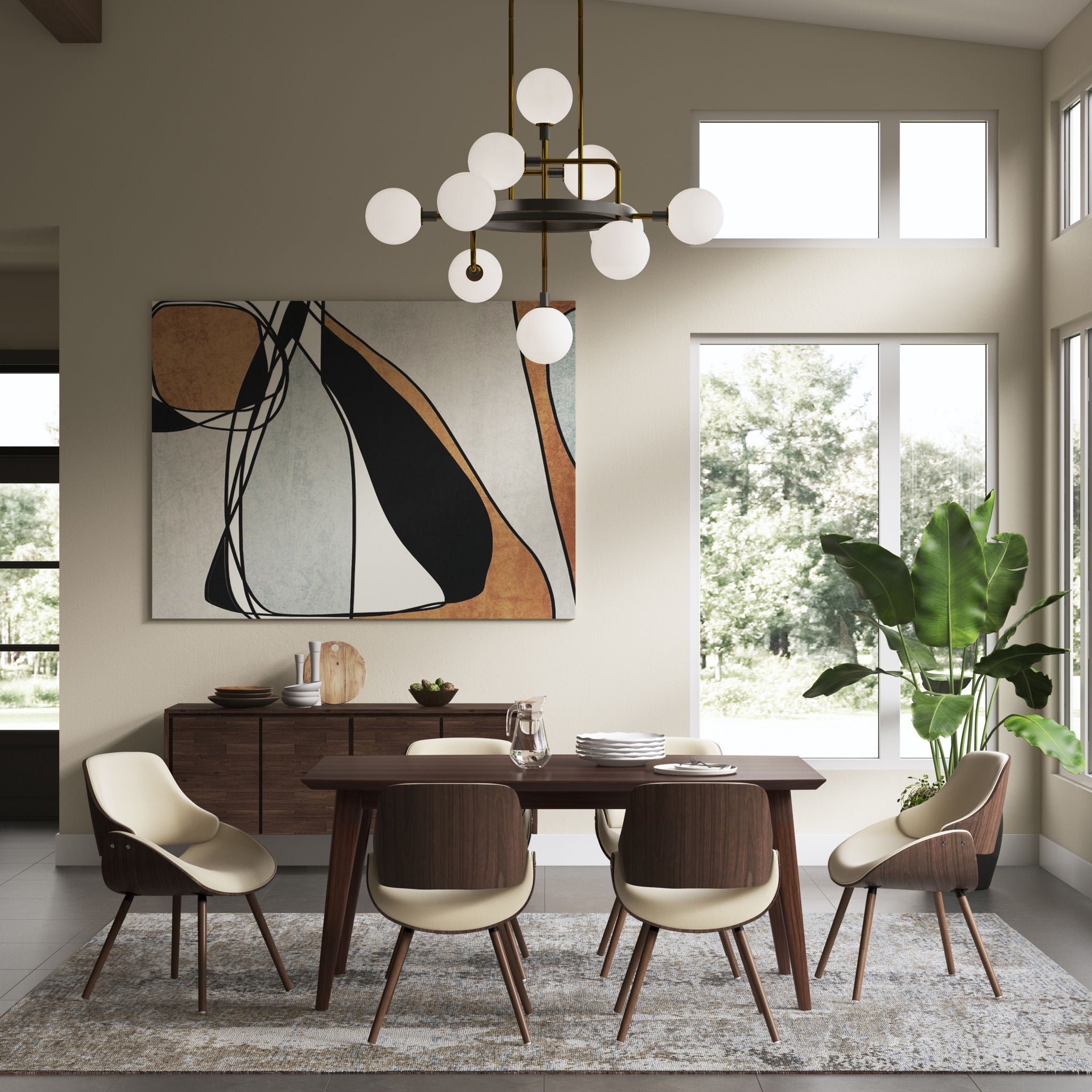 Malden - Mid Century Bentwood Dining Chair by HouseOfZazla