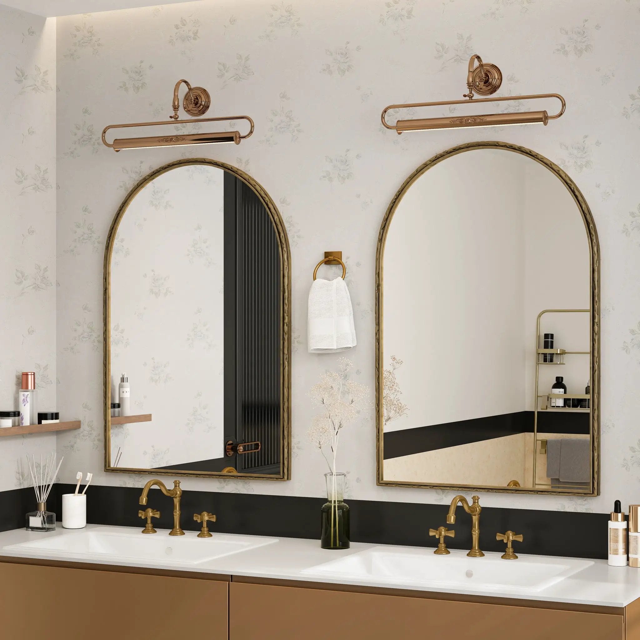 Arched Mirror With Shatterproof Glass