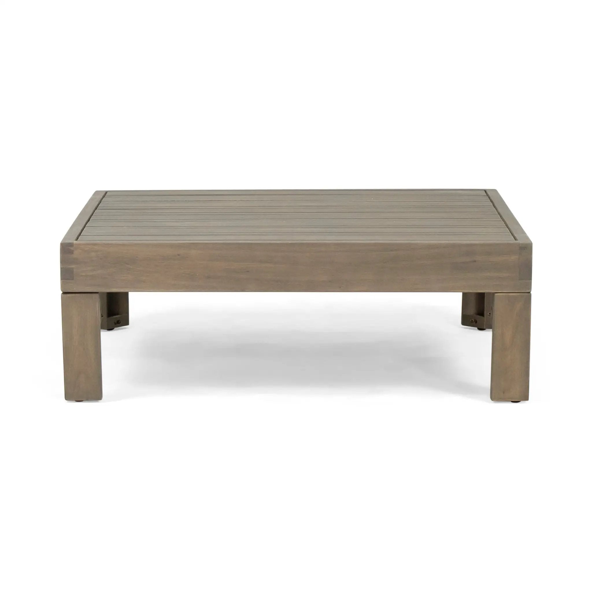 OANA 3-Piece Love Seat Set with Coffee Table, Dark by HouseOfZazla