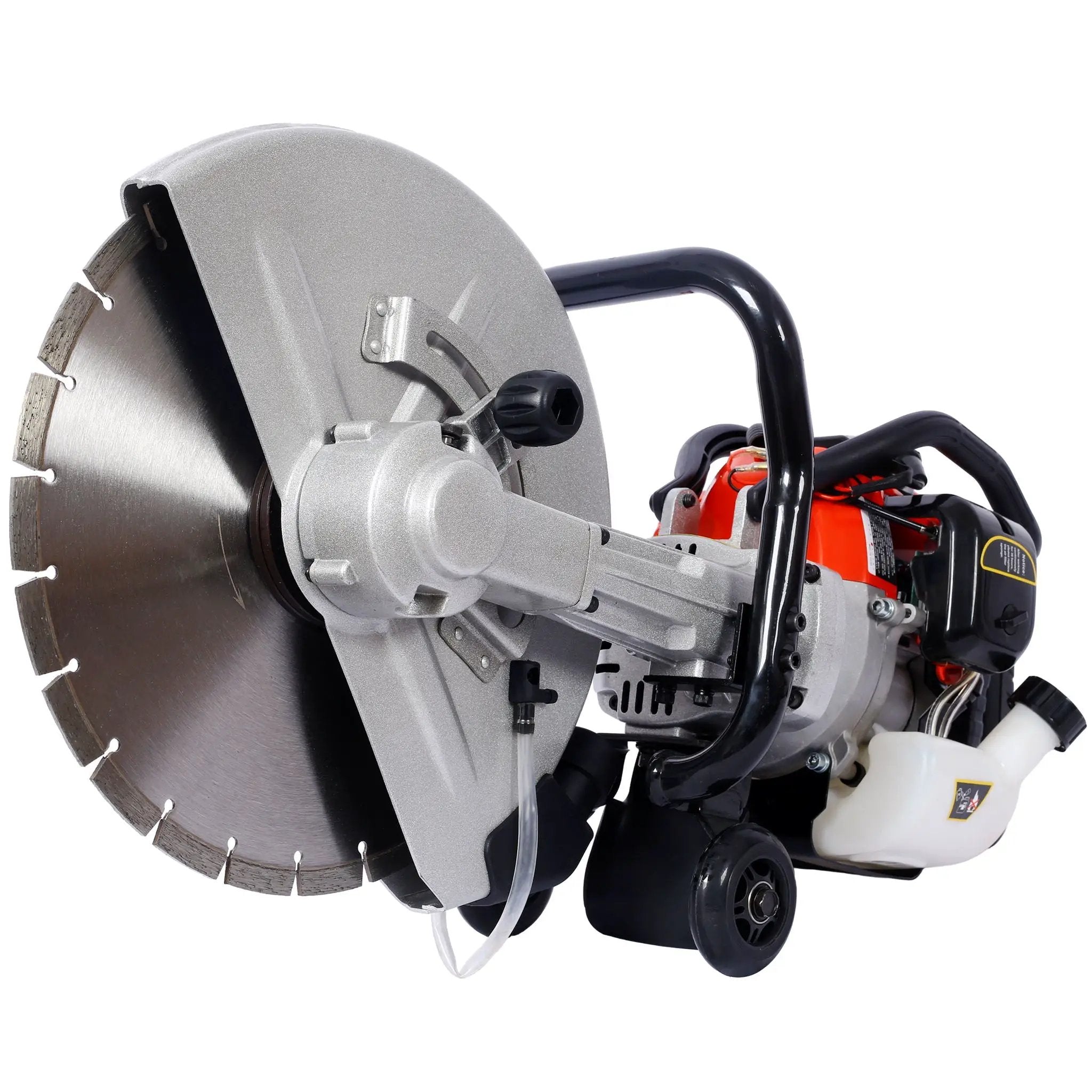 Industrial 52Cc 2 Stroke Gas Powered Concrete Cut Off Saw With Blade Steel - Red by HouseOfZazla