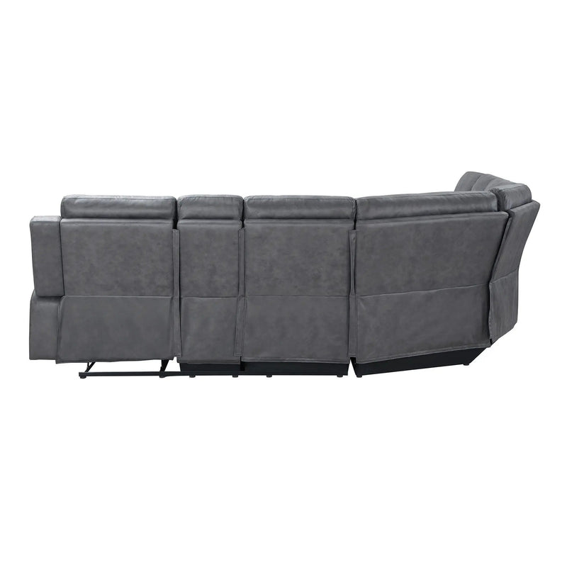 Eco - Sectional - Greige by Unique Piece Furniture