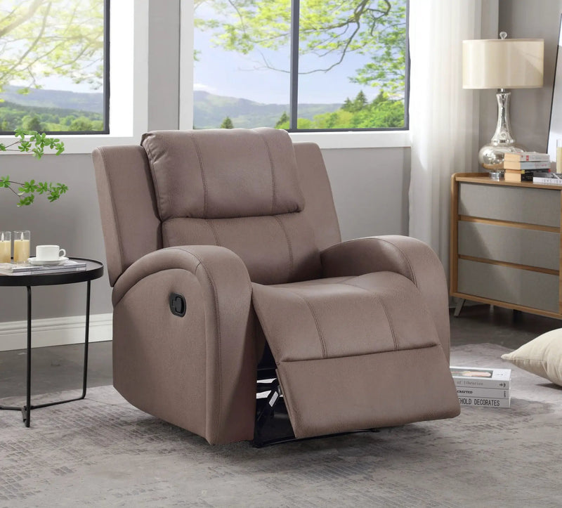 Modern Soft Manual Recliner Chair by Unique Piece Furniture