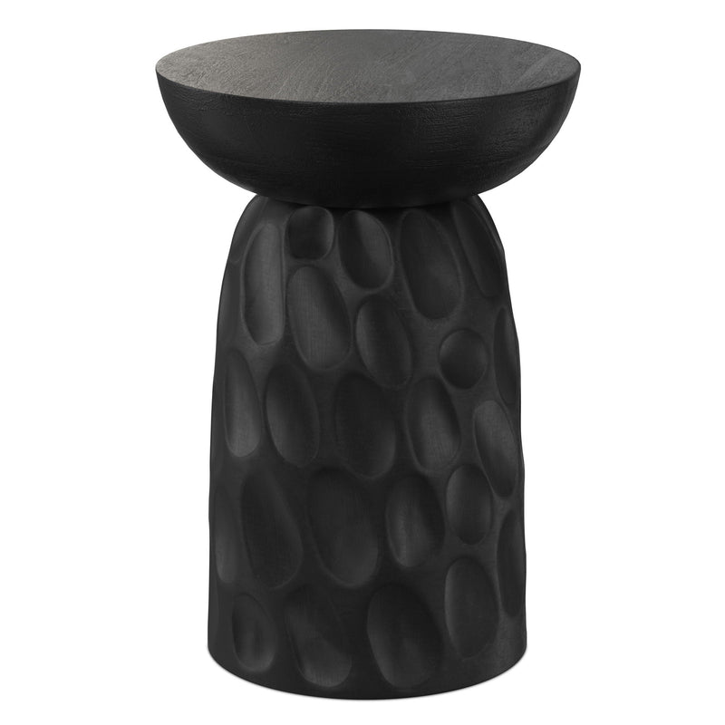 Boyd - V Chisel Accent Table - Black by HouseOfZazla