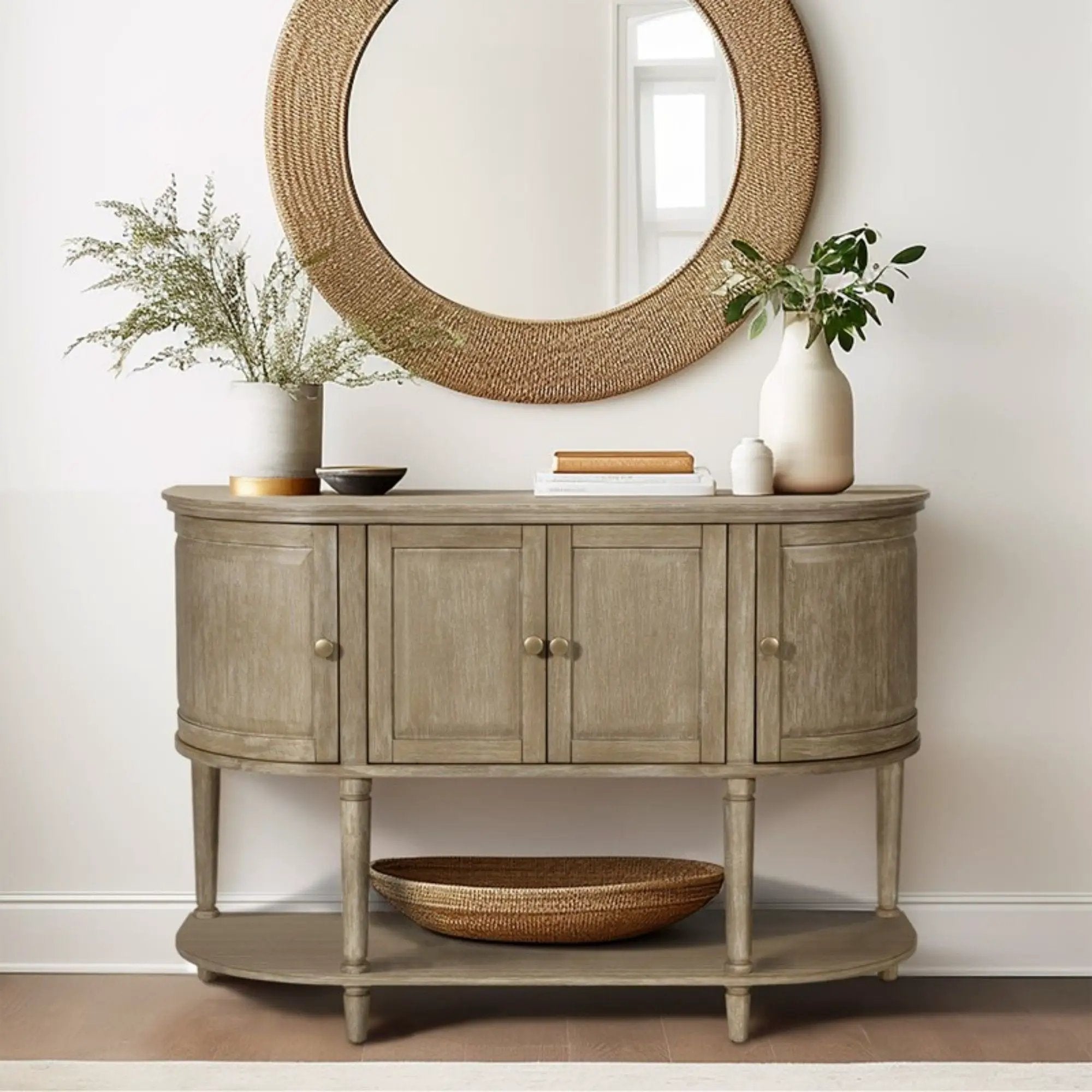 Bedford - Accent Cabinet With Lower Shelf - Natural by Unique Piece Furniture