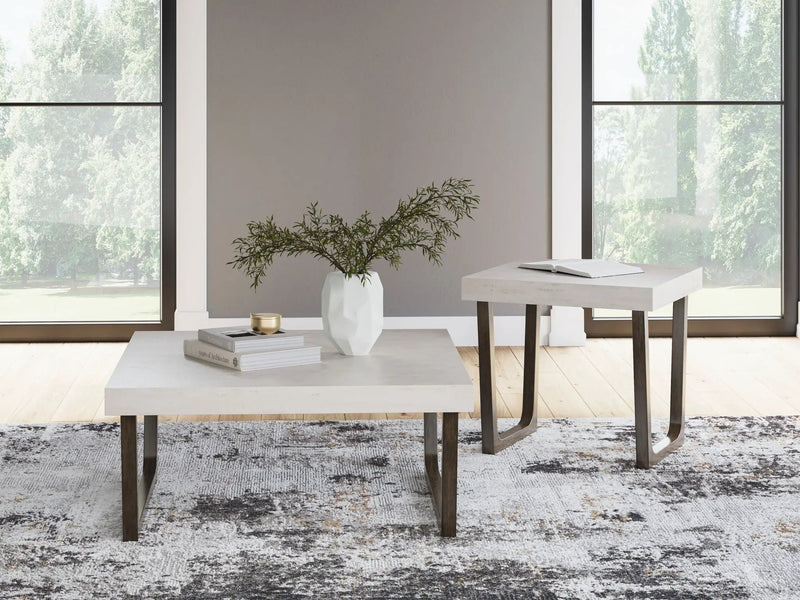 Westenfort - Occasional Table Set (Set of 2) - Espresso / Gray by Unique Piece Furniture