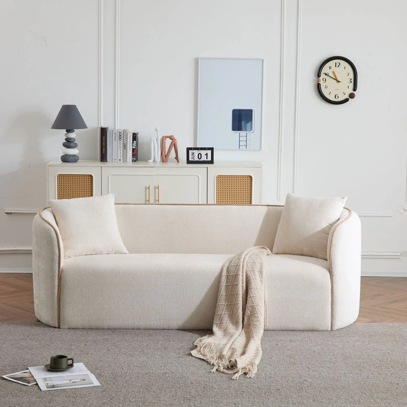 Coral - Curved Sofa, 3 Seater by HouseOfZazla