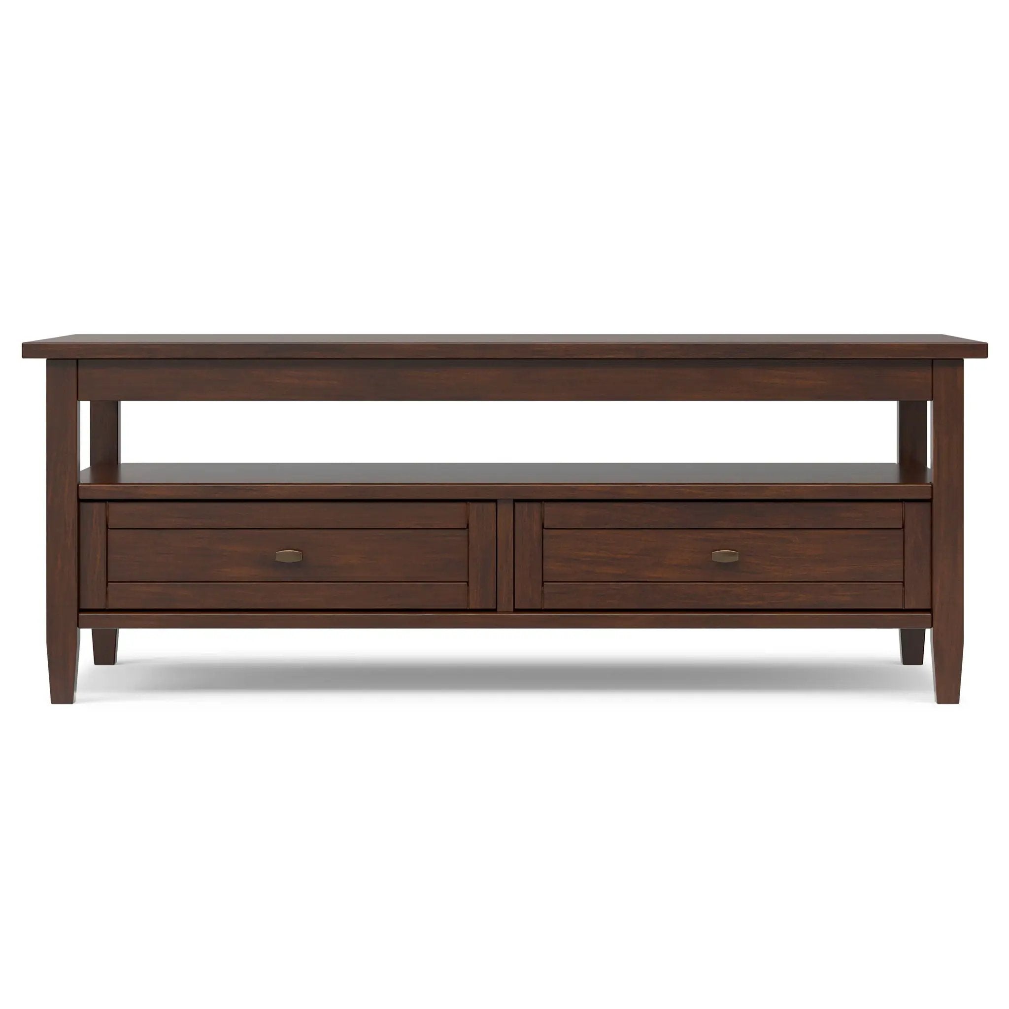 Warm Shaker - Coffee Table With Functional Storage by Unique Piece Furniture
