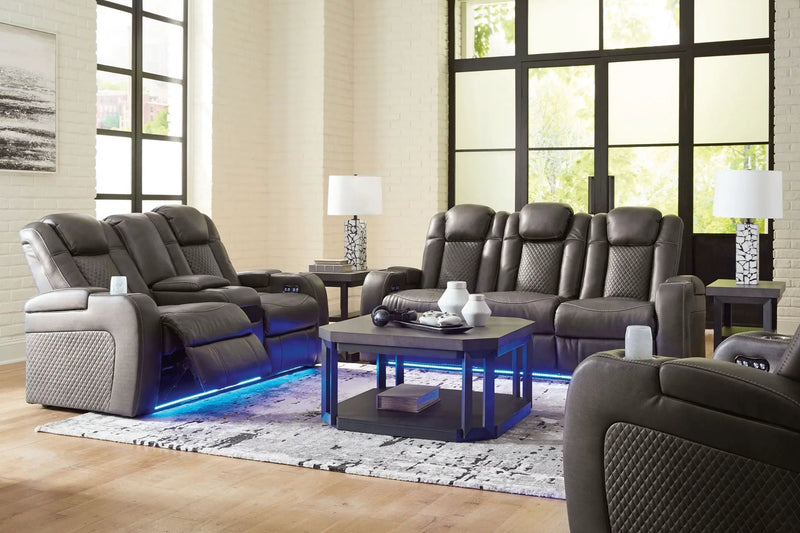 Fyne-dyme - Reclining Living Room Set by Unique Piece Furniture