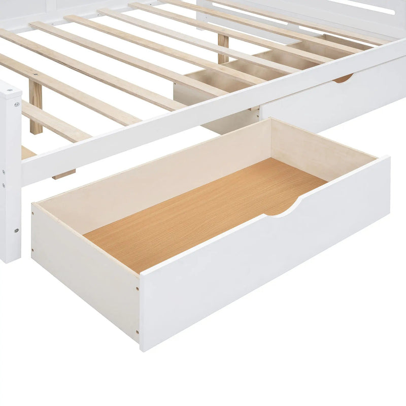 Daybed With All-In-One Cabinet And Shelf by HouseOfZazla