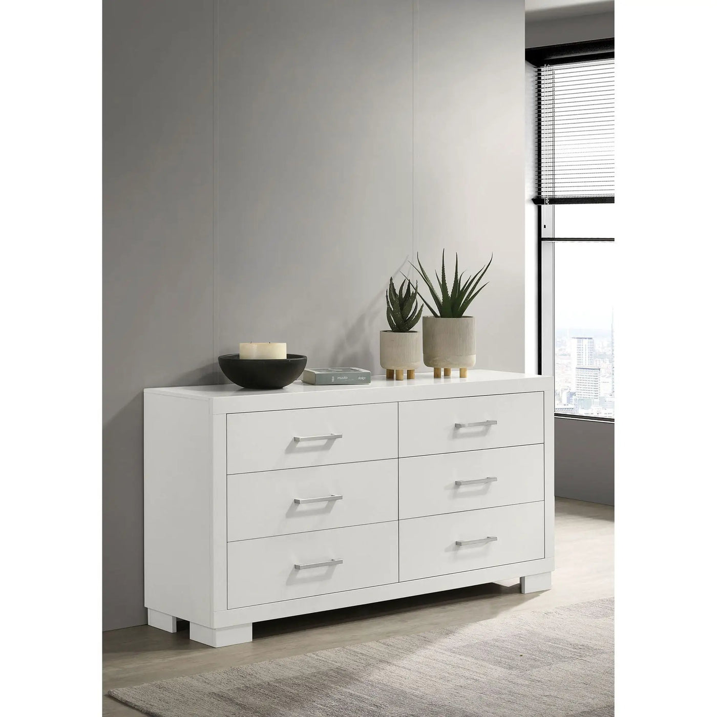 Polk - 6 Drawer Dresser by HouseOfZazla
