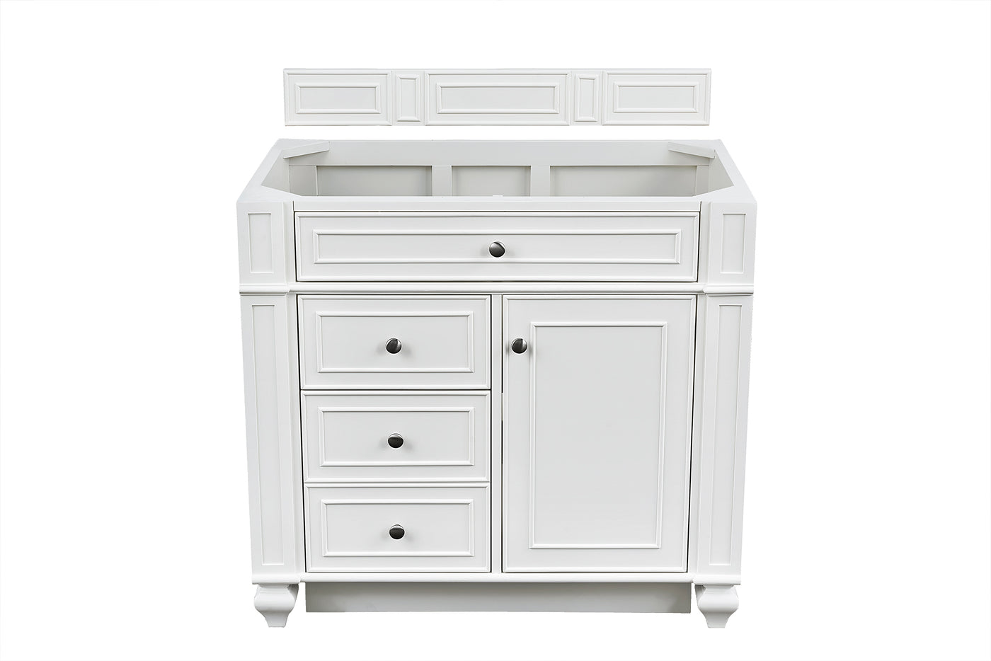 James Martin Bristol 36" Single Bathroom Vanity, Bright White, view 14
