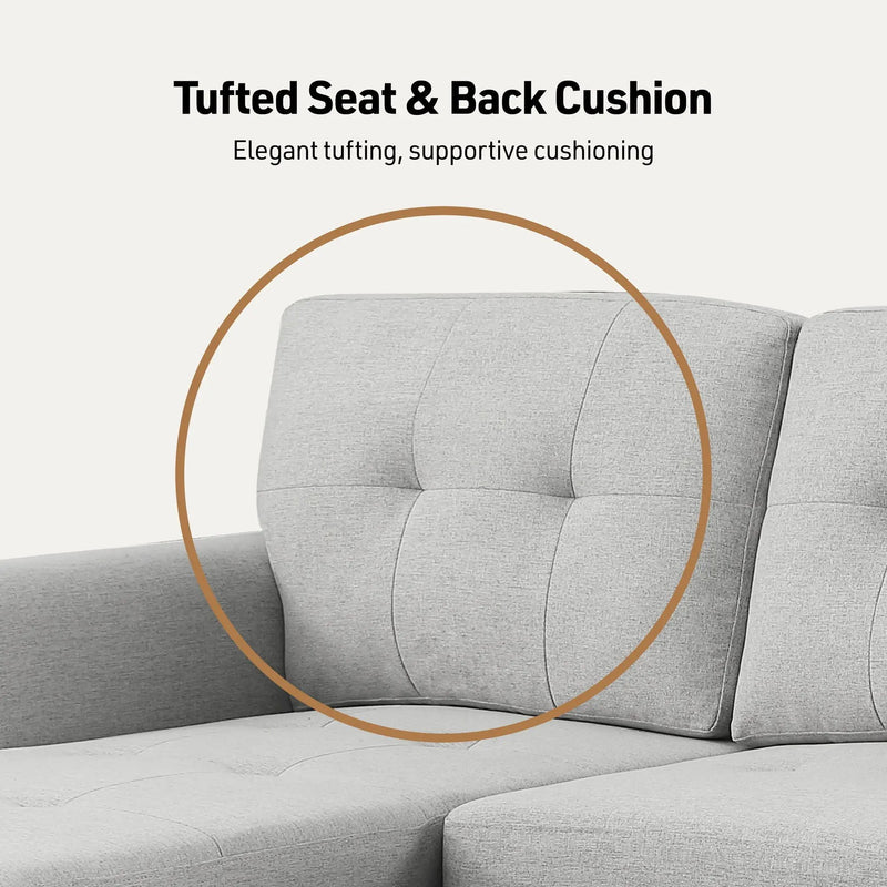 Lucca - Reversible Sleeper Sectional Sofa With Storage Chaise by Unique Piece Furniture