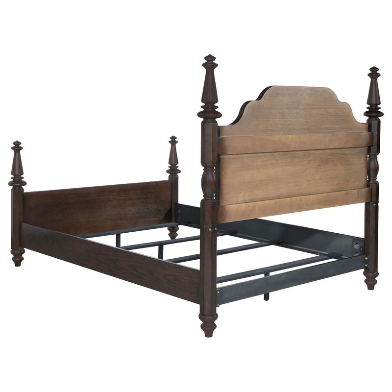Andover 4-piece Queen Bedroom Set Dark Oak by Unique Piece Furniture
