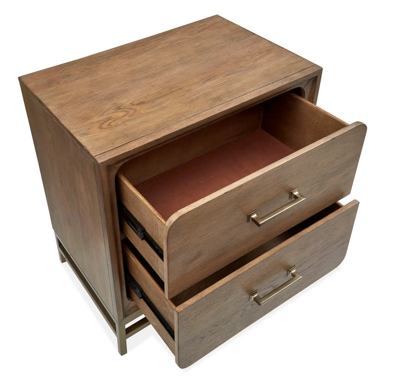 Lindon - Drawer Nightstand - Belgian Wheat by Unique Piece Furniture