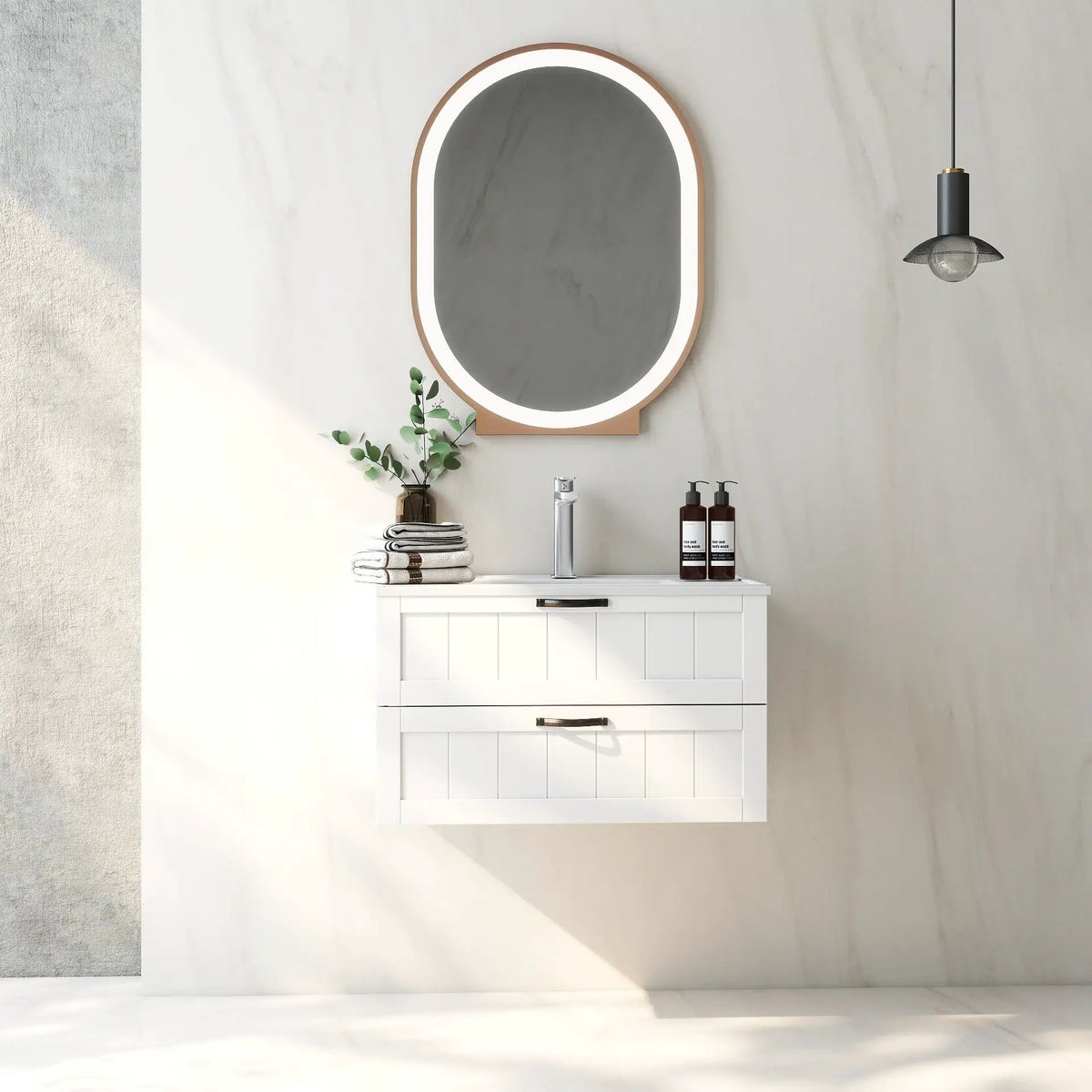 31.5" Bathroom Vanities Cabinet with Sink Combo, photo 9 of 10