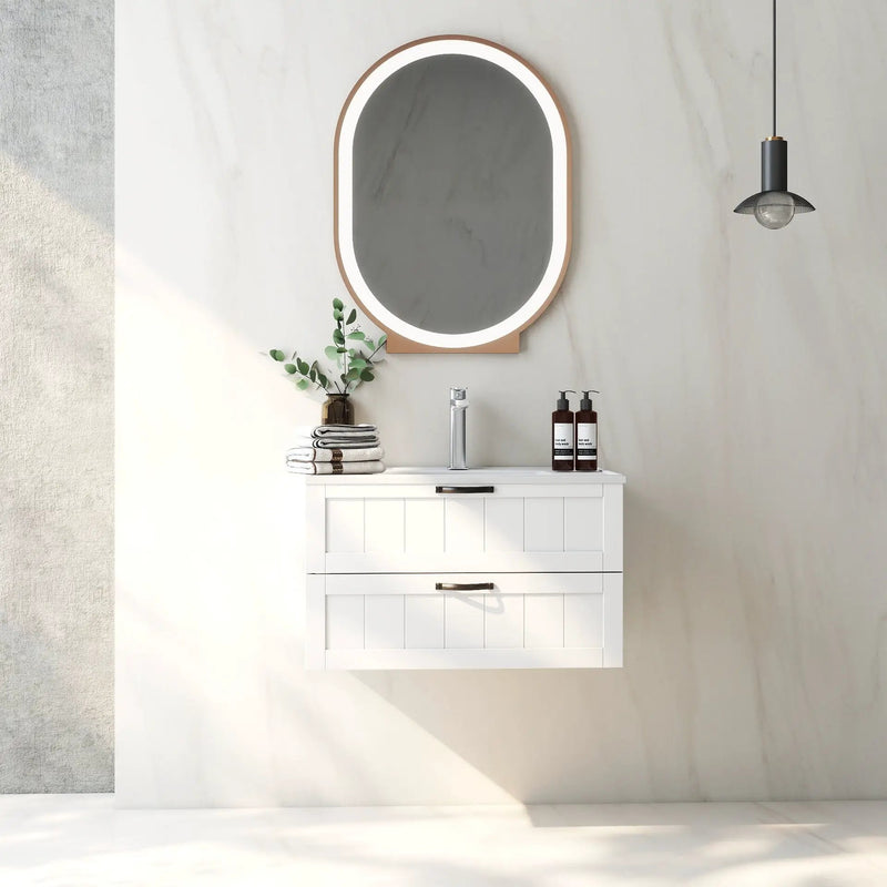 31.5" Bathroom Vanities Cabinet with Sink Combo, photo 9 of 10